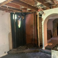 Rubenstien_Chimney Fire_Basemement Fire Place Before 2